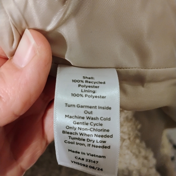 Cozy Cream Teddy Jacket - Picture 7 of 12